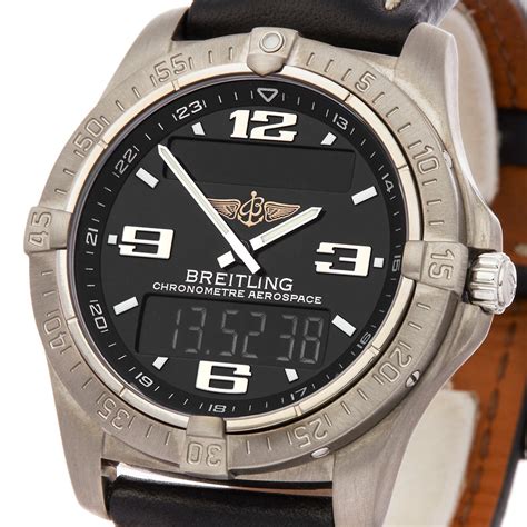 breitling e79362 price|Breitling chronometre aerospace watch.